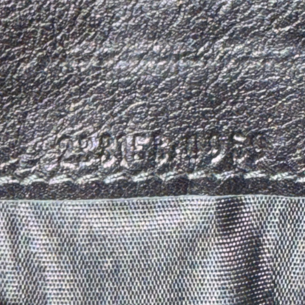 Authentic Gucci Guccissima Zip Around long leather wallet Black with COA . - Picture 9 of 11